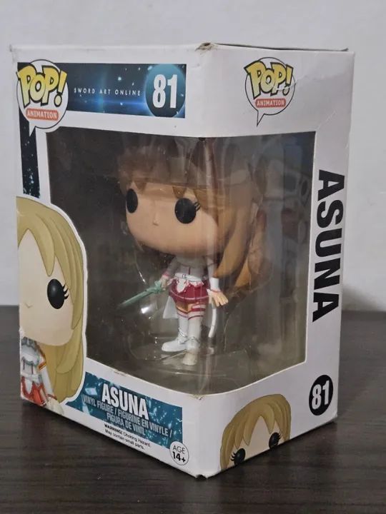 Funko Pop Asuna 81 Caixa Danificada - Sword Art Online SAO - Foto 2