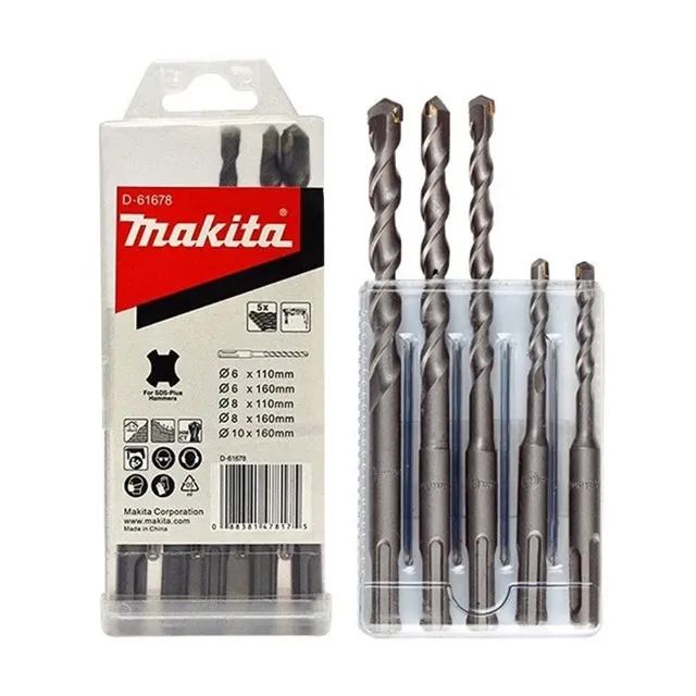 Jogo de Brocas Sds-Plus 5 Pçs D61678 Makita - Foto 3