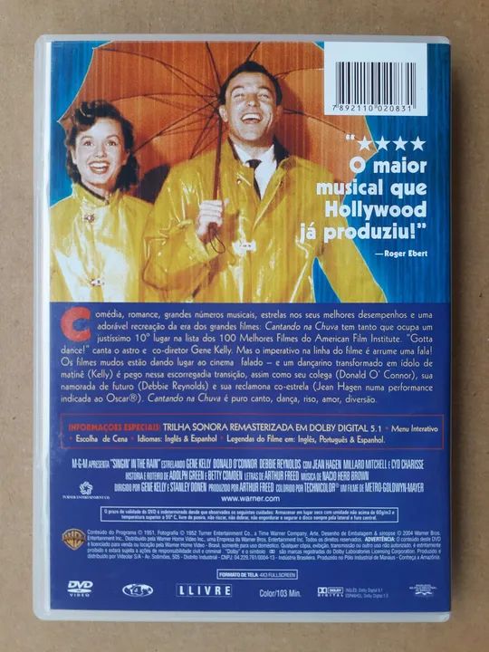 DVD Cantando na Chuva  - Foto 2