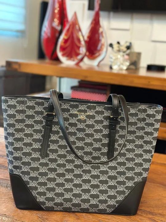michael kors tote em jacquard - Foto 2