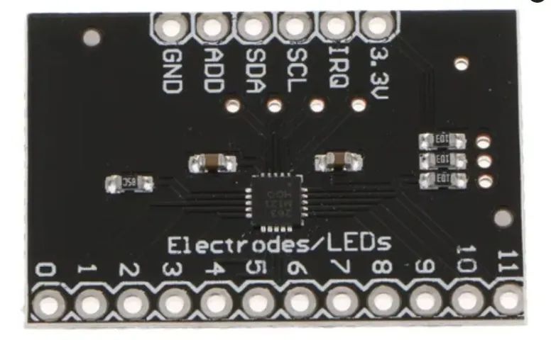 Sensor De Toque Mpr121 Breakout I2c Arduino Automação COD-AM430 - Peças ...
