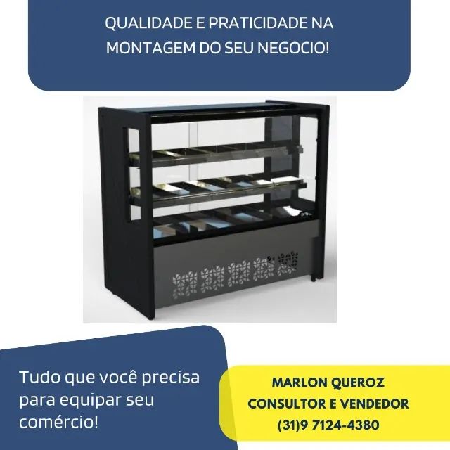 Balcão Estufa 1,25 Polar Novo