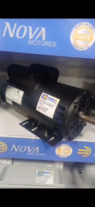 MOTOR ELETRICO 3.0CV MON 127/220V DE BAIXA NOVA