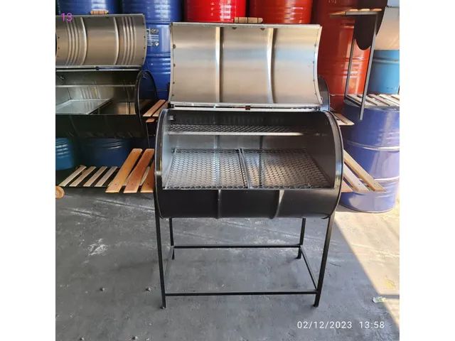 Churrasqueira de tambor com muito mais opções para os seus melhores churrascos - Foto 4