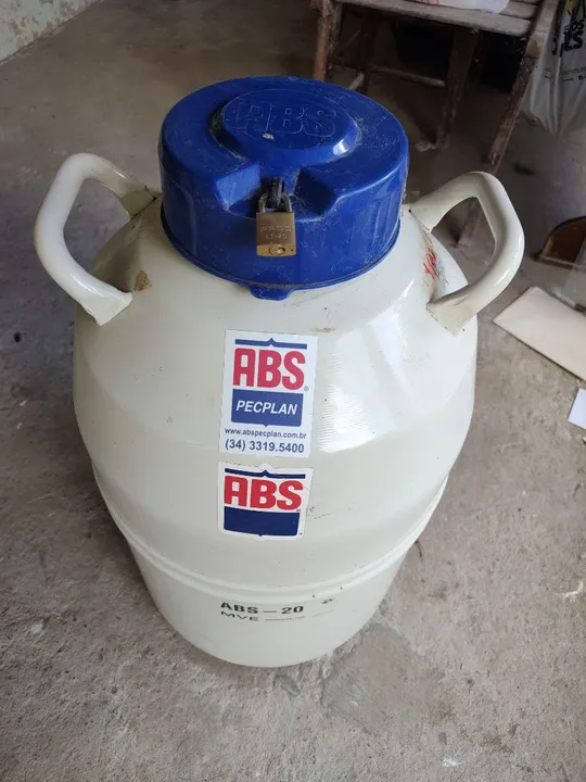 Botijão Criogênico 20 litros ABS