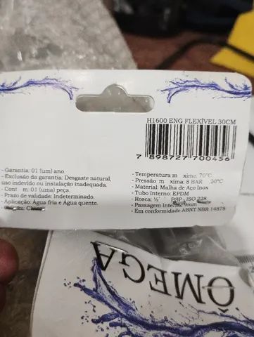 Kit Flexíveis Para Instalação De Aquecedor A Gás 30 cm + Ducha + Chaminé - Foto 5