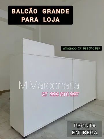 BALCÃO  GRANDE  NOVO  BARATO - Foto 2