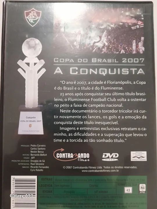 Dvd Copa Do Brasil 2007 - Foto 2