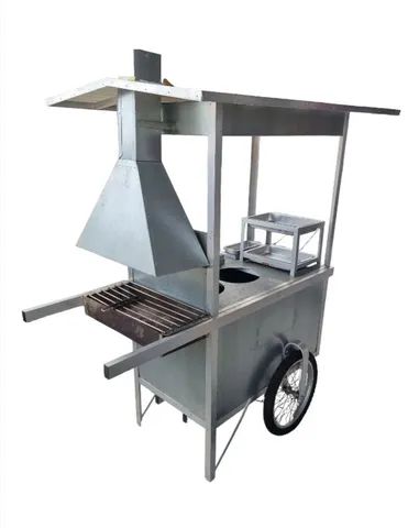 Carrinho novo para espetinho até 12x 