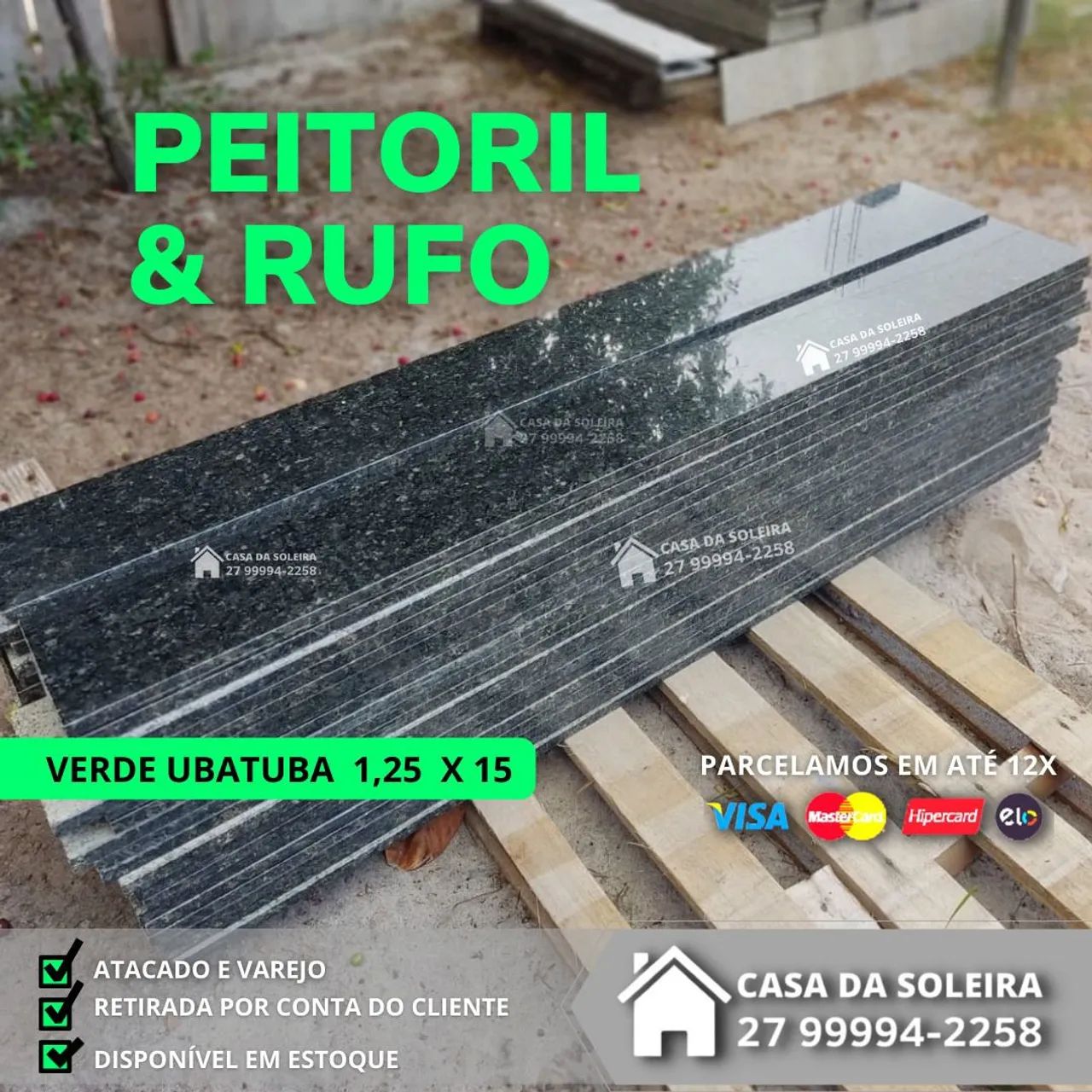 Peitoril e Soleira 1,05 X 15 CM | * INGRID<br> - Foto 2