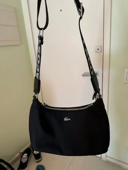 Bolsa Lacoste Preta original  - Foto 2