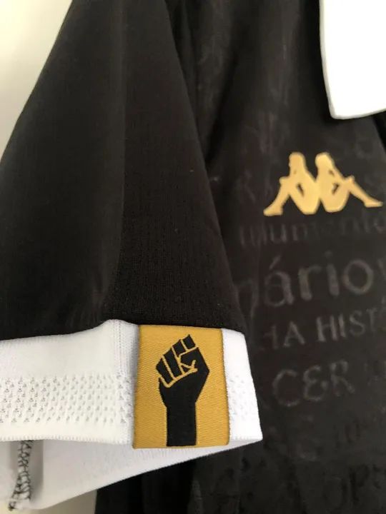 Camisa Vasco 2023 preta Camisas Negras 100 anos tam. G - nova na etiqueta - Foto 3