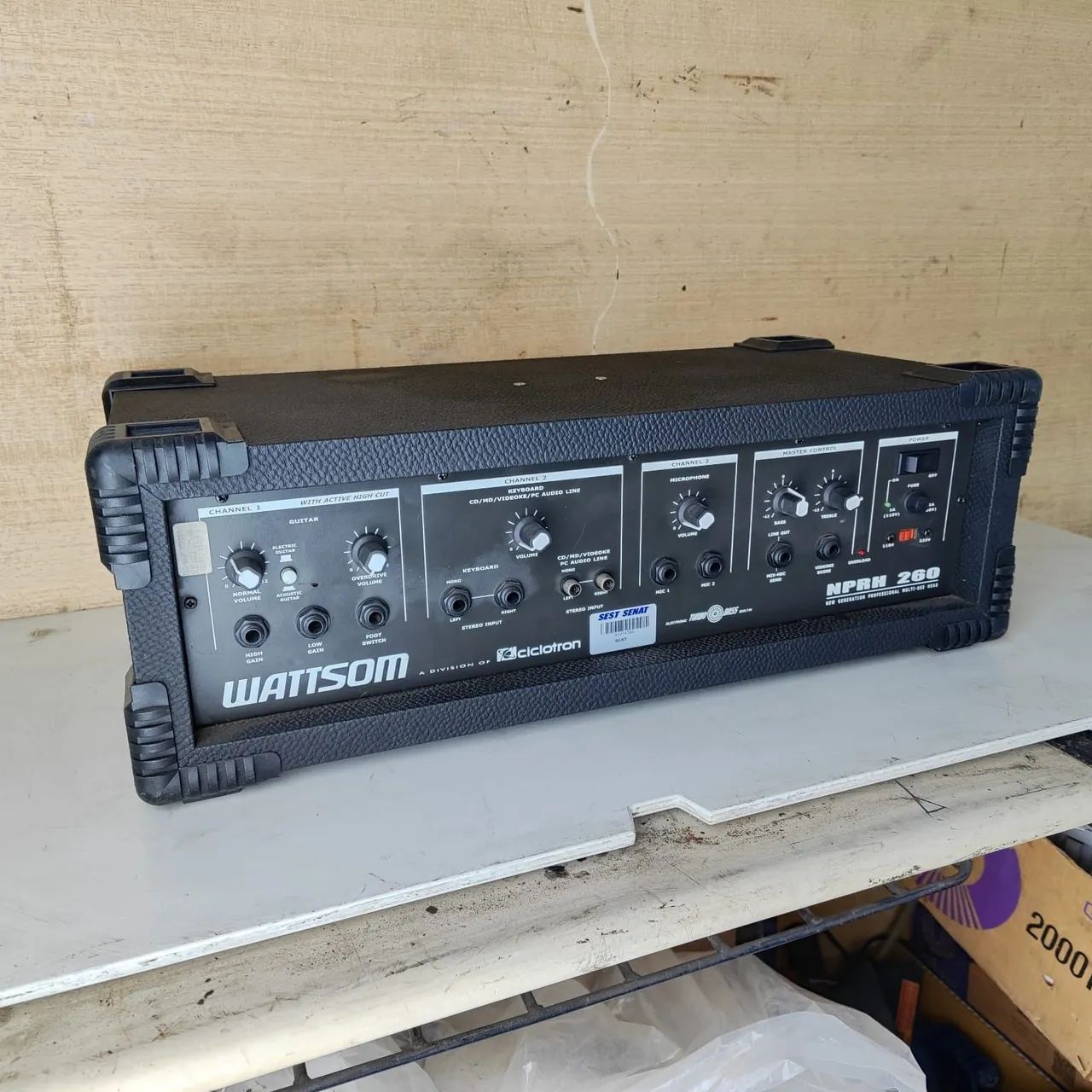 Amplificador cabeçote de potência  - Foto 3