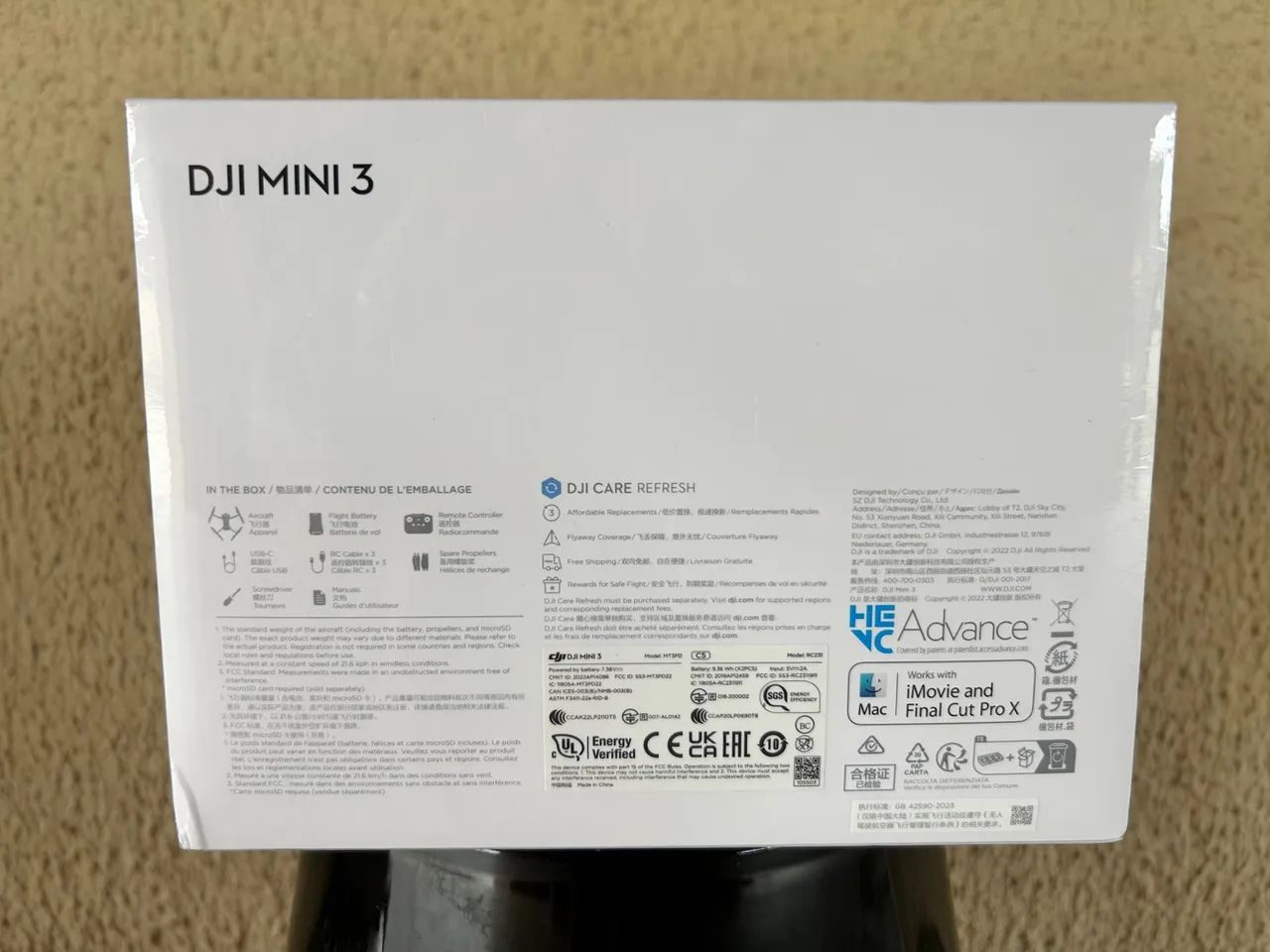 Drone DJI MINI 3 Novo Lacrado - Foto 4