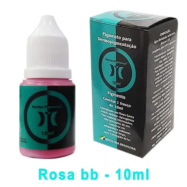 pigmento marilyn 10 ml - rosa bb bebê