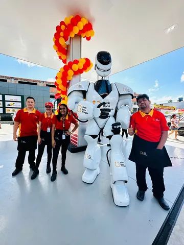 Robo gigante para inauguração da sua loja  - Foto 3