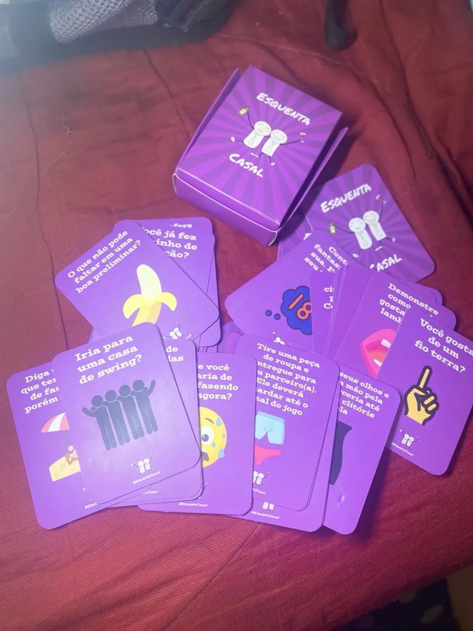Jogo de Cartas Esquenta Casal - Adulto