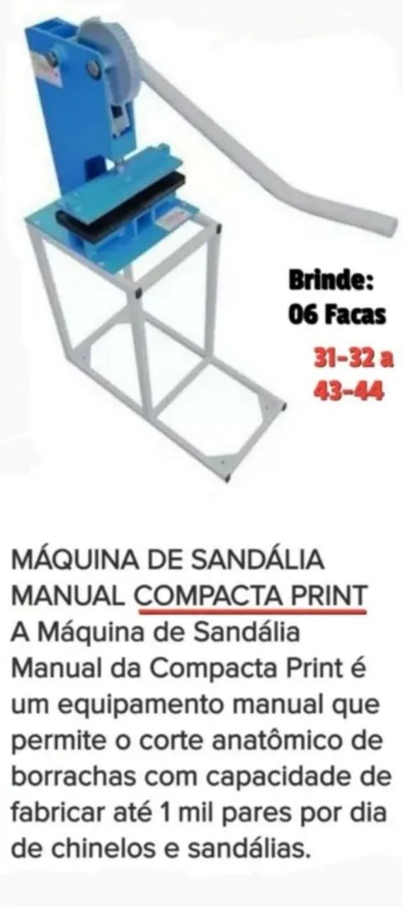 Máquina de chinelo  - Foto 2