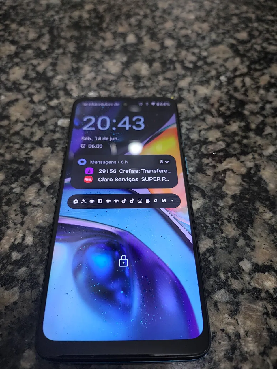 Motorola g22 com 128 de memória
