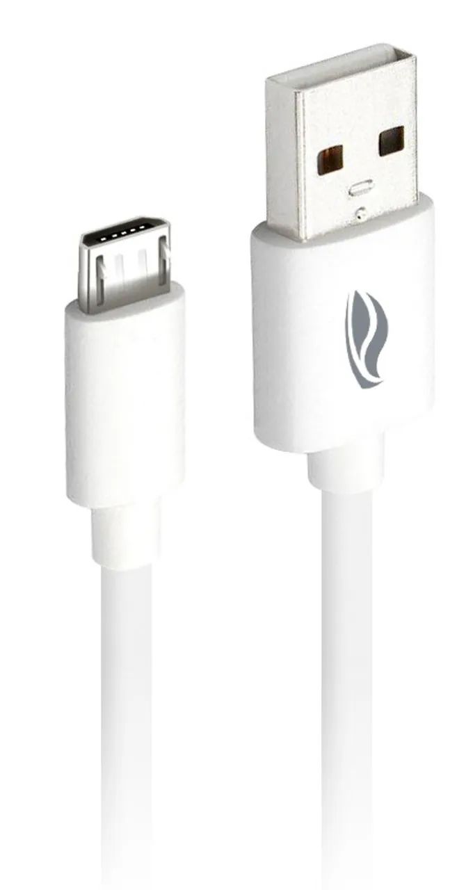 CABO USB X MICRO USB 2 METROS 2A C3TECH CB-M20WH CARGA E DADOS - Foto 2
