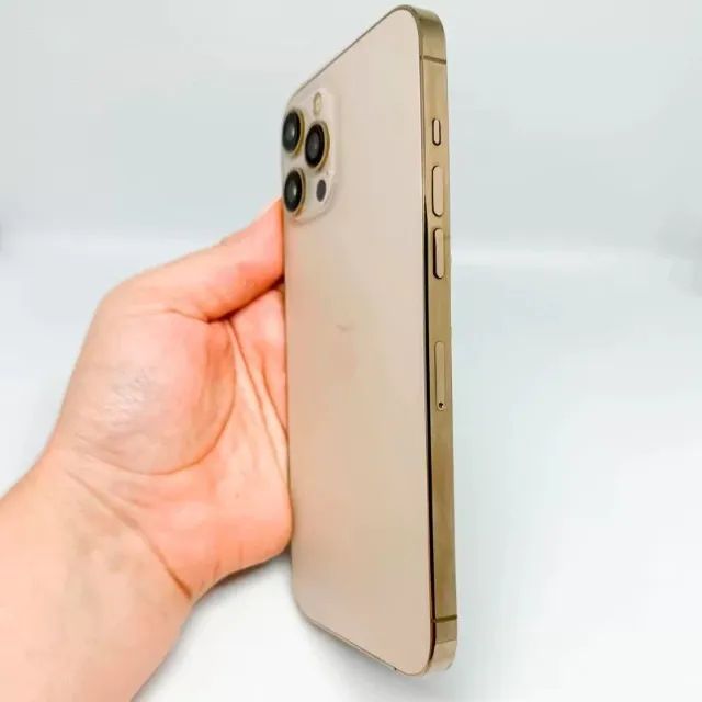 iPhone 13 Pro Max 256GB Gold - Funcionamento Perfeito - Traseira