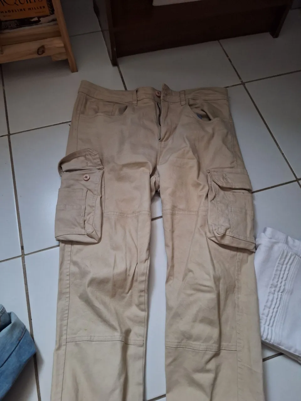 Calça Cargo Bege Polo Wear