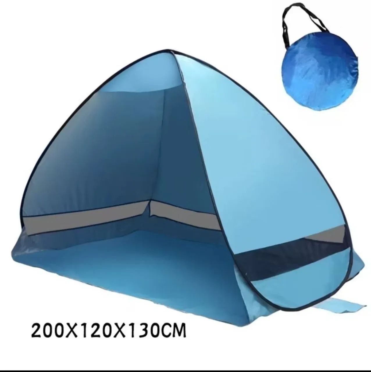 Tenda de praia automática,com proteção UV 50. Em promoção. Novas.  - Foto 5