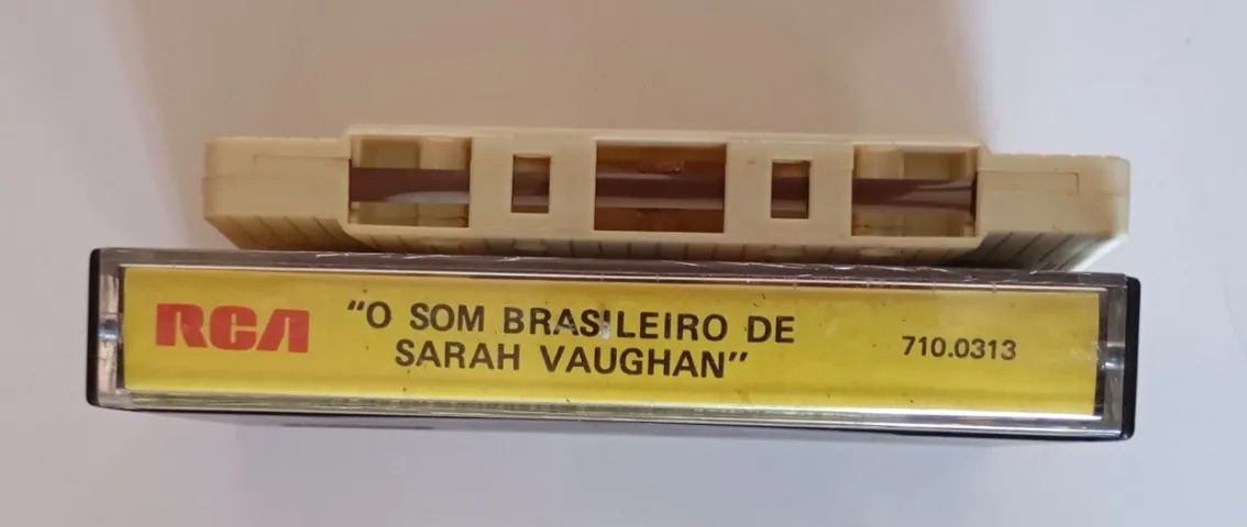 Fita Cassete K7 O Som Brasileiro de Sarah Vaughan Original - Foto 2