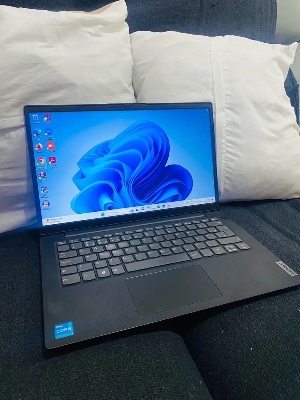 Notebook Lenovo Intel I3 11 Geração 8GB RAM SSD 256GB WINDONWS 11 PRO  - Foto 2