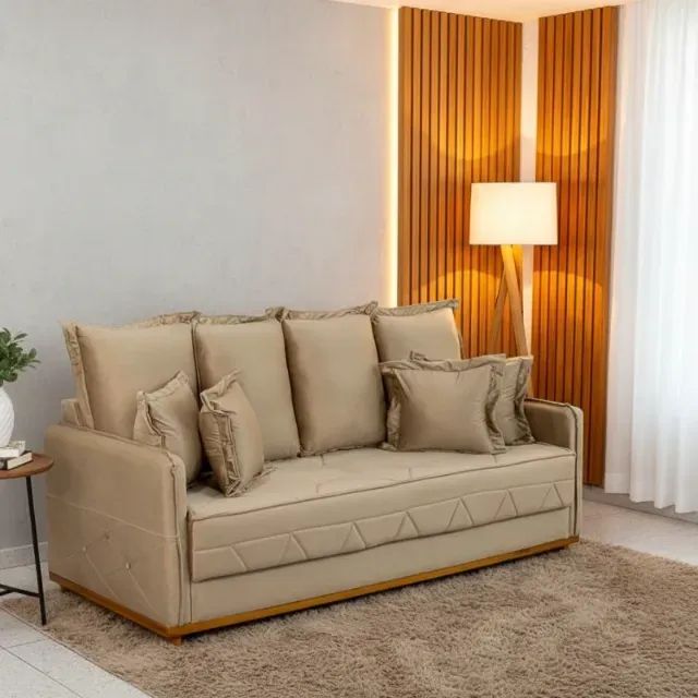 Sofá Living Vican   2.00m   Produto Novo!   Pronta Entrega!  - Foto 5