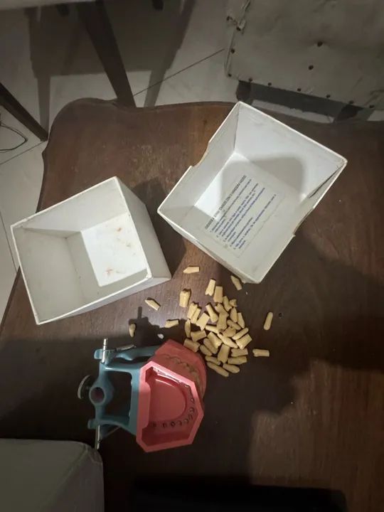 Manequim odontológico para prótese ou dentistica MODDO (P - OCLUSAL) com dentes reserva - Foto 3