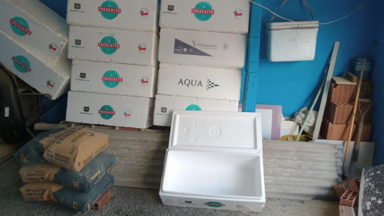 Caixa de Isopor para Entrega - Novo