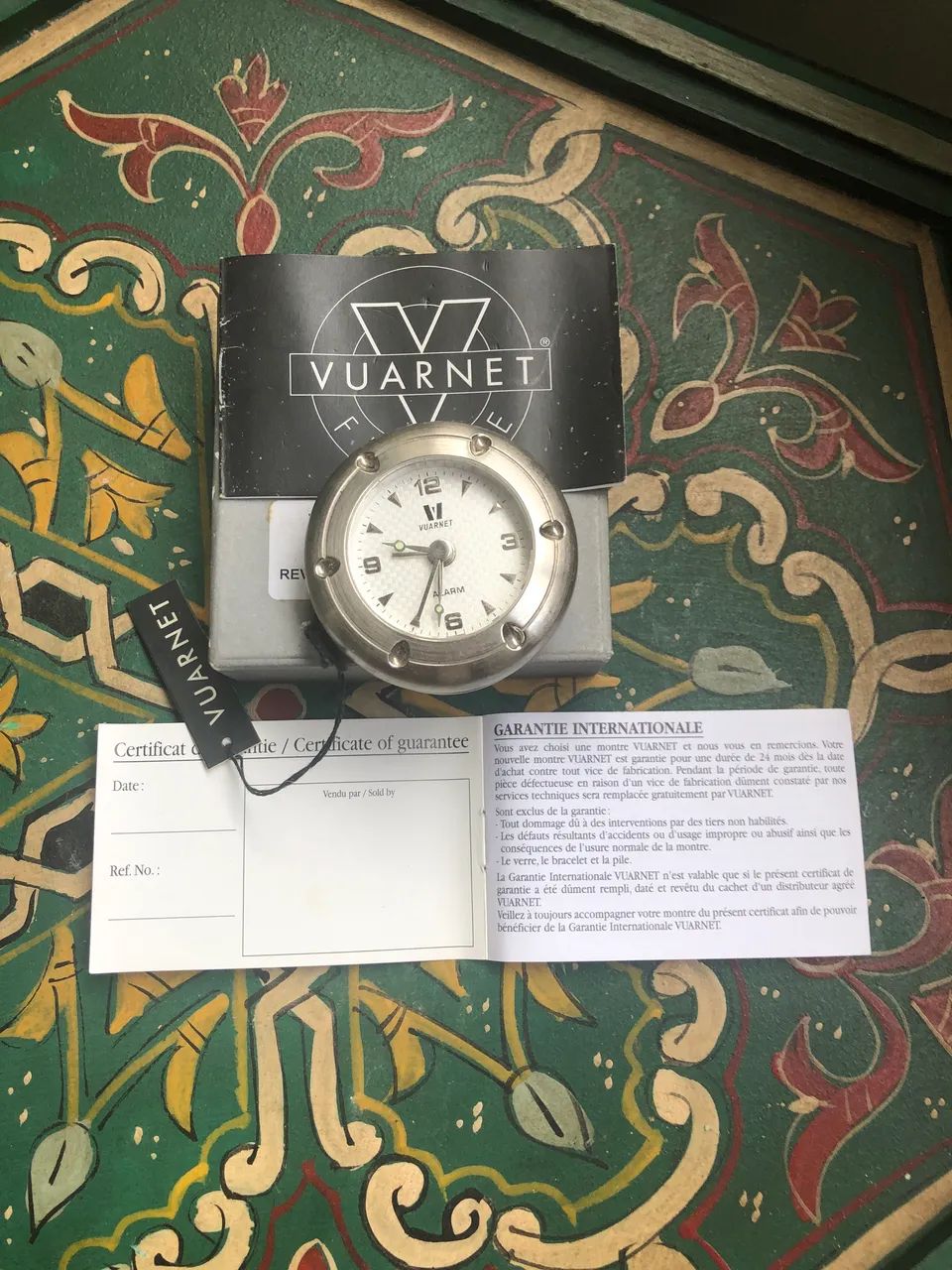 Relógio Vuarnet Vintage De mesa Portátil  - Foto 4