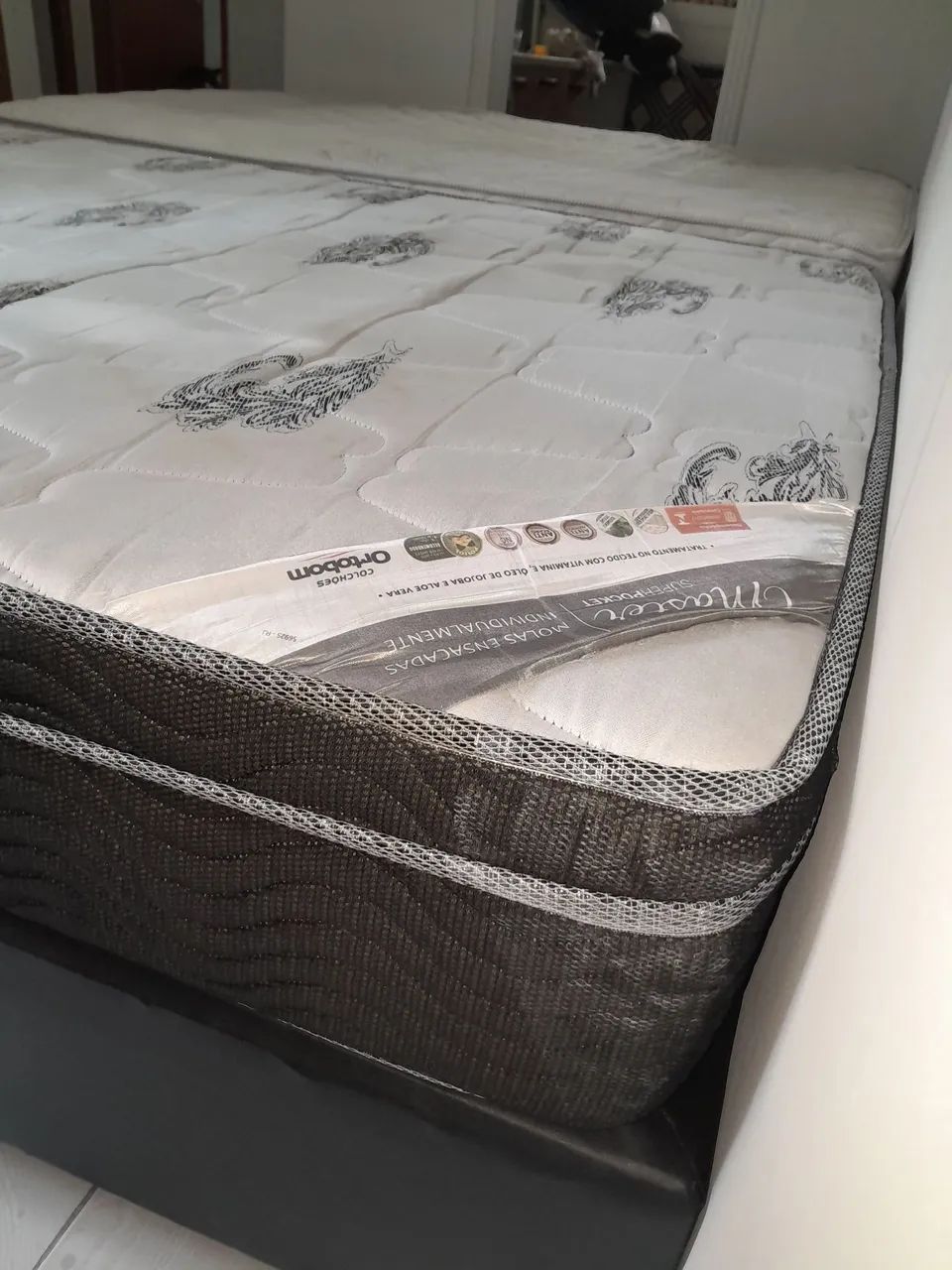 CAMA MAIS COLCHÃO ORTOBOM $$ 790 - Foto 5
