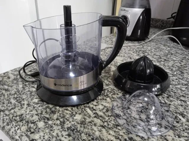 Espremedor de frutas ESP801 em Plástico Preto 23 cm x 15 cm x 15 cm - Foto 2
