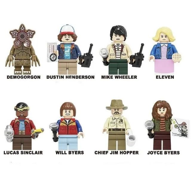 Miniaturas Stranger Th Action figures de 5cm - Foto 2