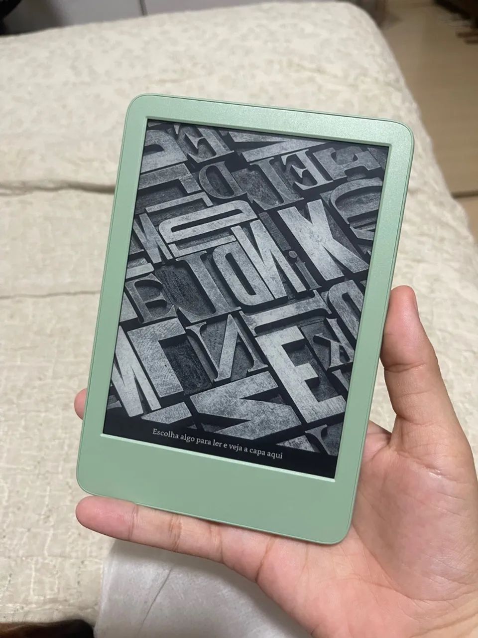 Novo Kindle (16 GB - modelo 2024) - Verde - Foto 5