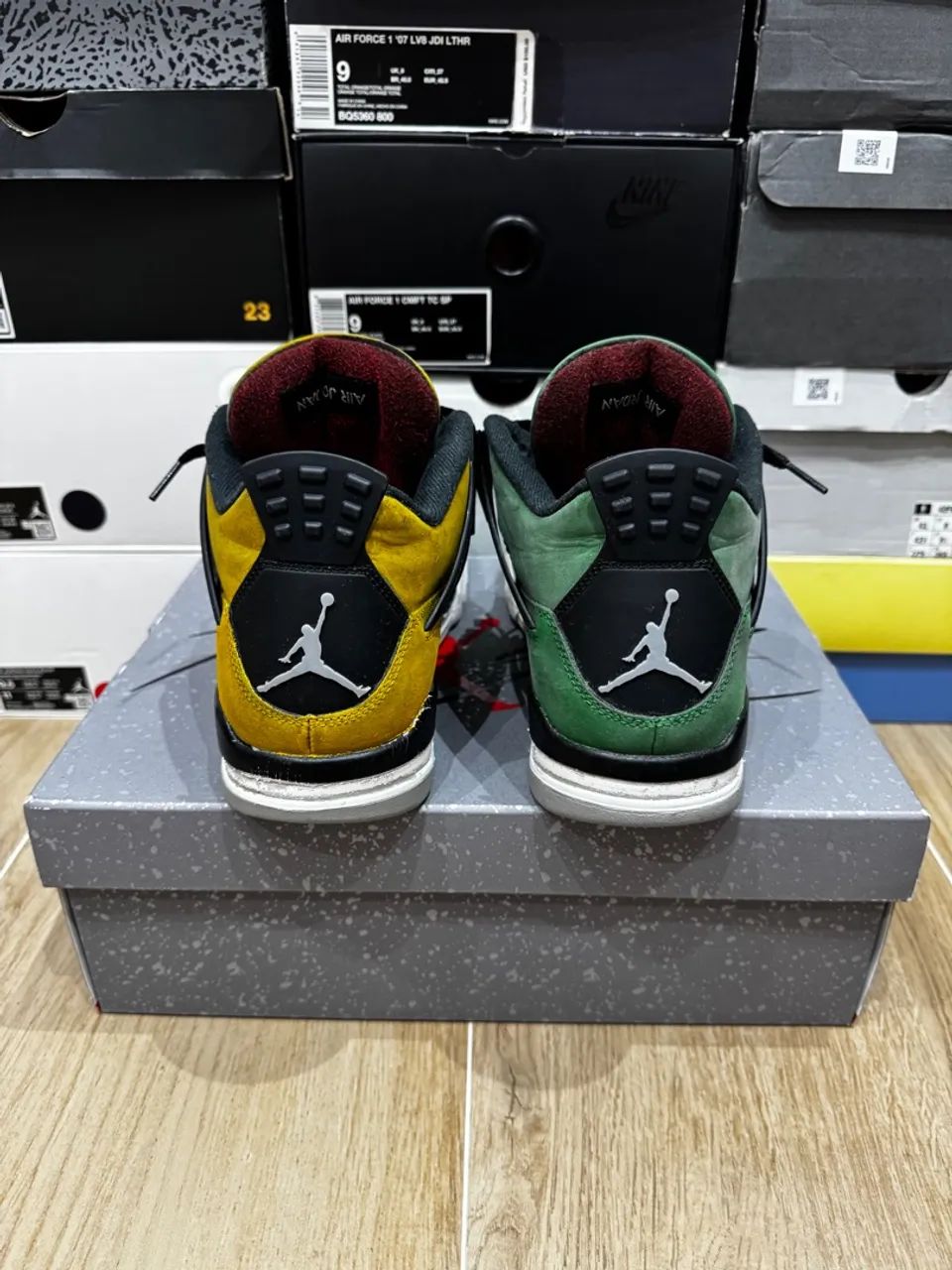 Air Jordan 4 CUSTOM original tam (41)  - Foto 4
