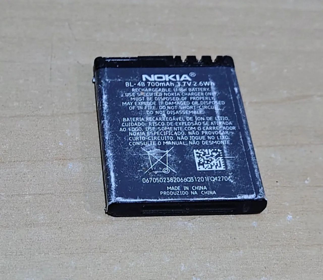 Bateria BL-4B de Celular NOKIA 3.7V - Foto 2