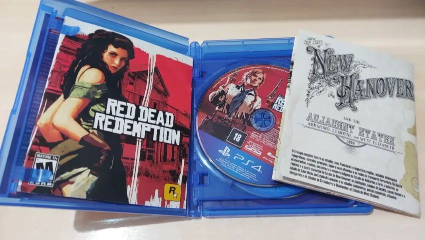 Red Dead Redemption 2  Completo versão nacional - Disco duplo + Mapa - Foto 3