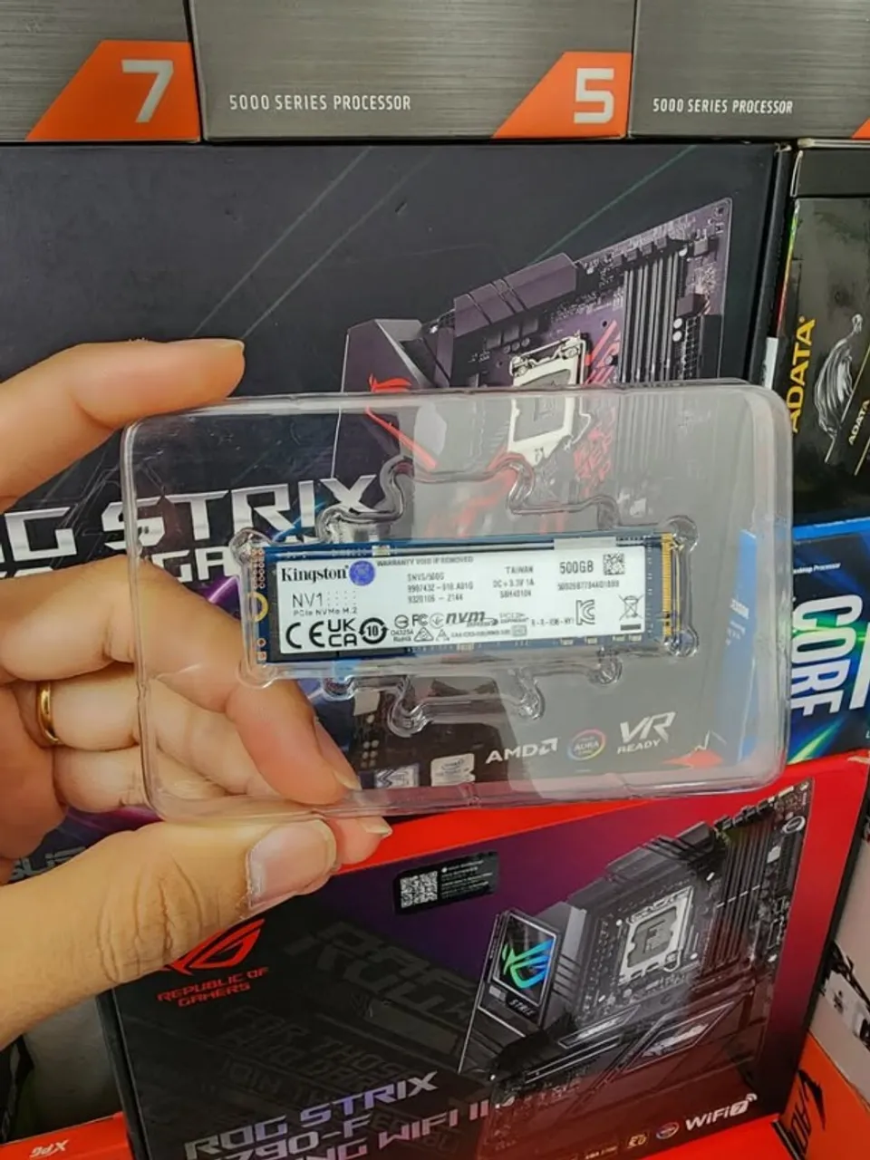 NVME Kingston 500gb PCI Gen3x4 Usado