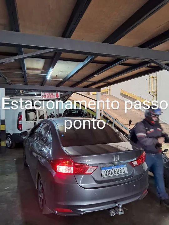 Estacionamento passo o ponto 