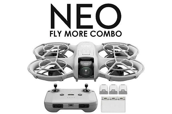 Drone Dji Neo Fly More Combo novo lacrado