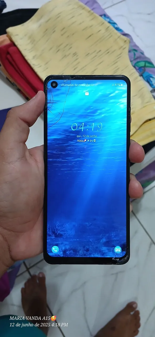 VENDO ESTE A21S TRINCADO FUNCIONANDO PERFEITAMENTE