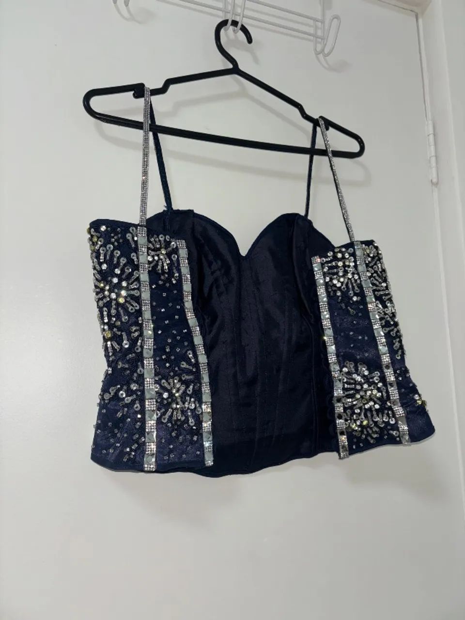 Vestido de Debutante Azul Marinho 2 em 1 - Foto 2