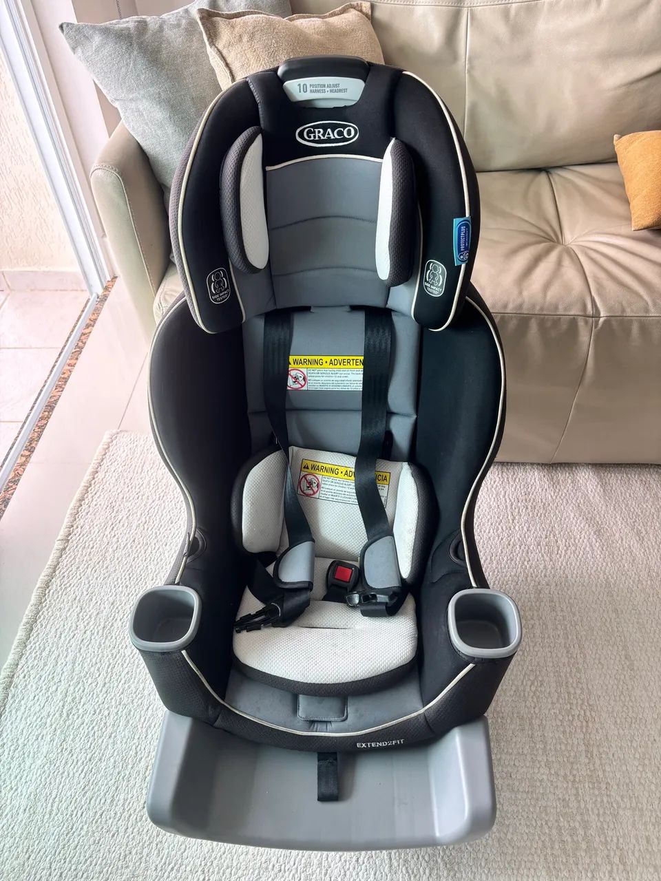 Cadeira Graco Extend2Fit® Assento de carro  - Foto 3