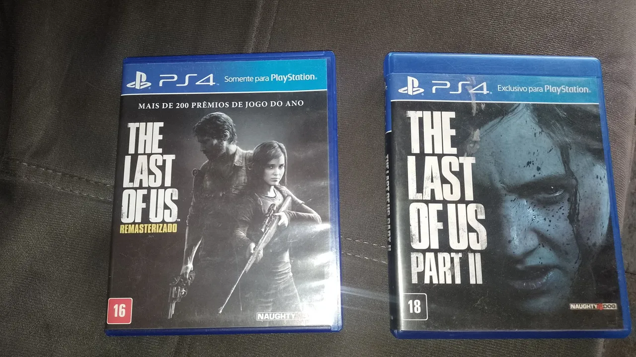 The Last of Us Remasterizado e Part II - PS4