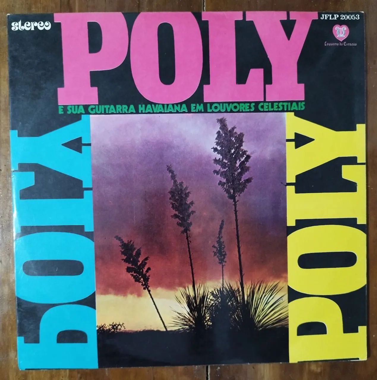 Disco de Vinil Poly - Louvores do Coração