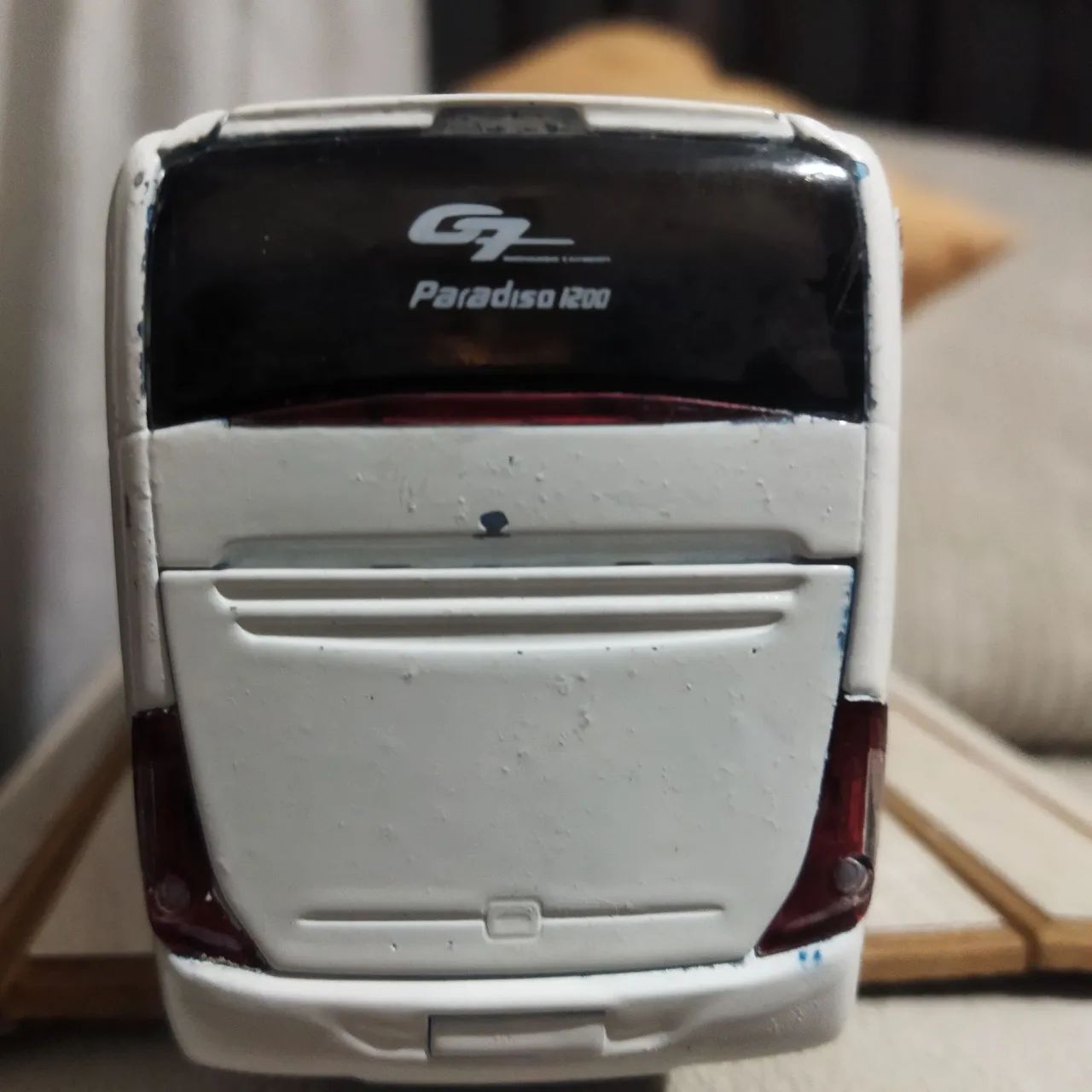 Miniatura ônibus Marcopolo G7 Paradiso  - Foto 6