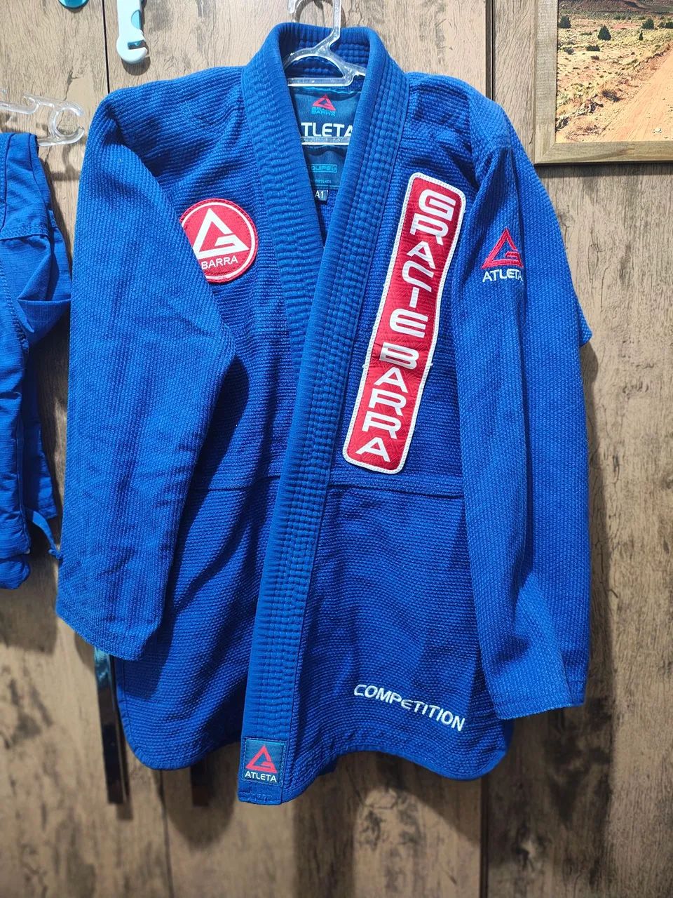 Kimono de Jiu-Jitsu Gracie Barra Azul Competition A1